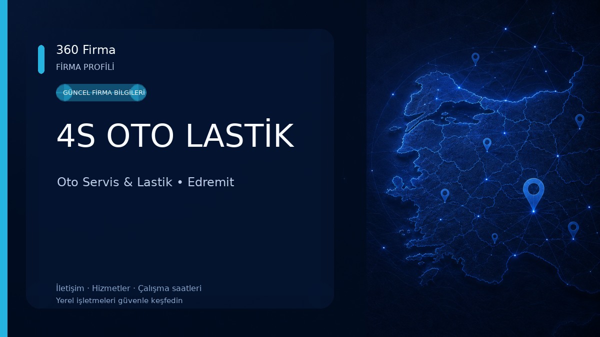 4S OTO LASTİK Oto Servis & Lastik
