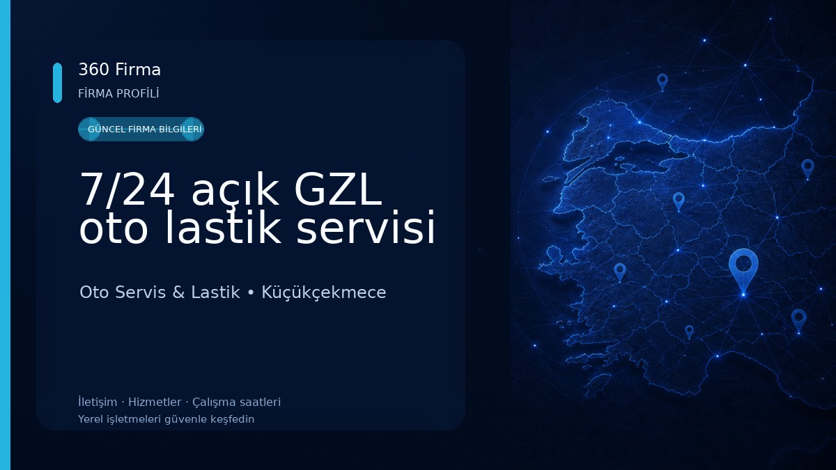 7/24 açık GZL oto lastik servisi Oto Servis & Lastik