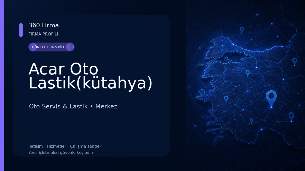 Acar Oto Lastik(kütahya)