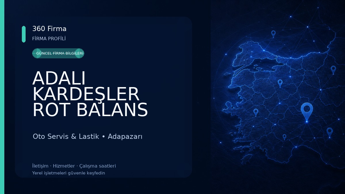 ADALI KARDEŞLER ROT BALANS SERVİSİ Oto Servis & Lastik
