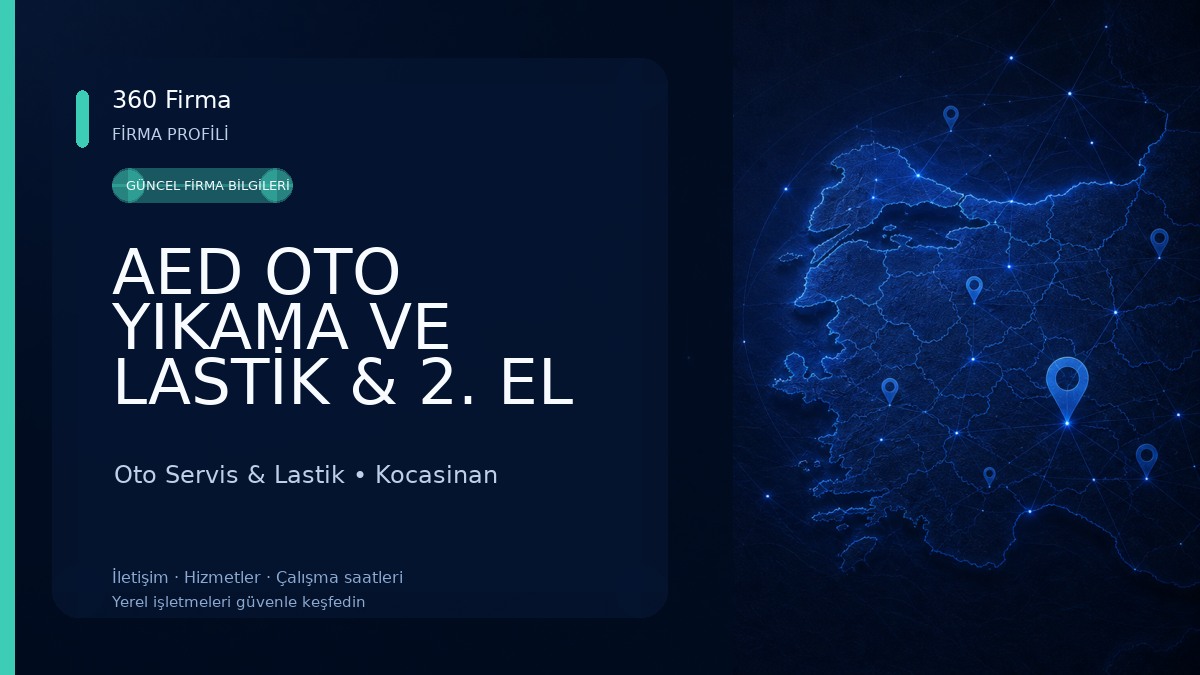 AED OTO YIKAMA VE LASTİK & 2. EL LASTİK DÜNYASI Oto Servis & Lastik