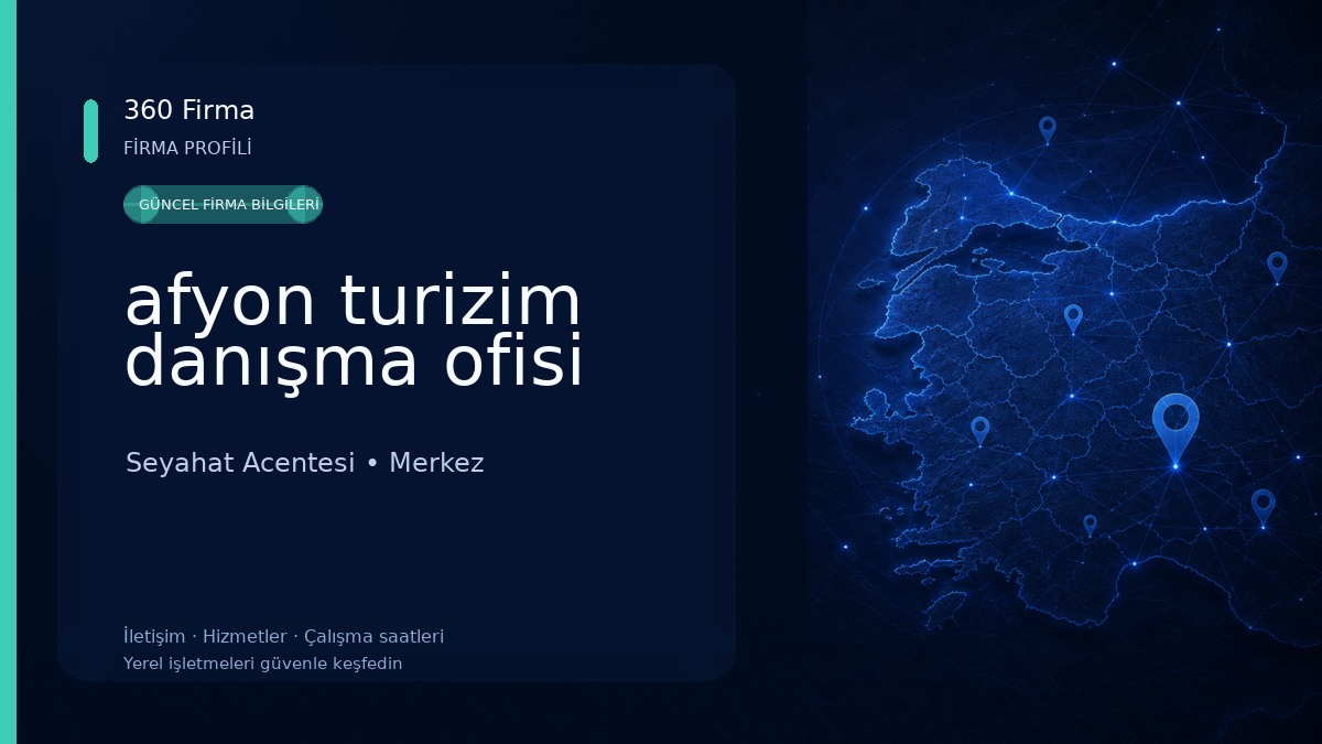 afyon turizim danışma ofisi