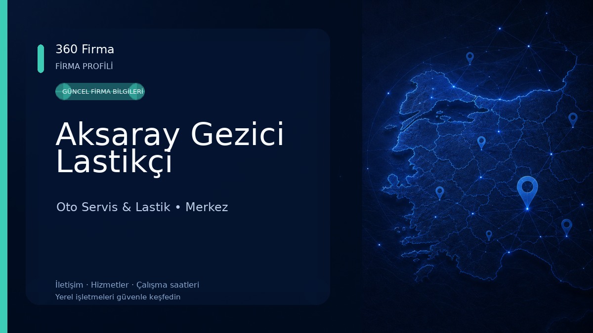 Aksaray Gezici Lastikçi Oto Servis & Lastik