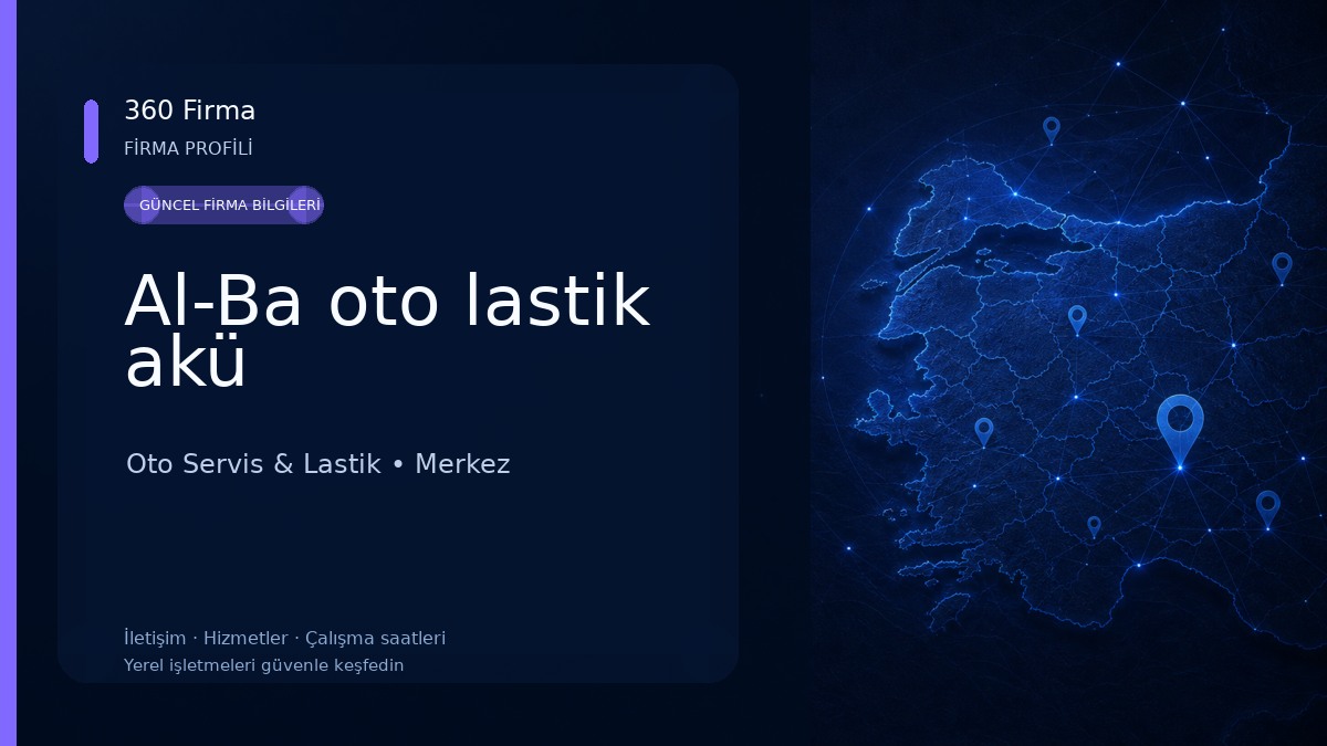 Al-Ba oto lastik akü Oto Servis & Lastik