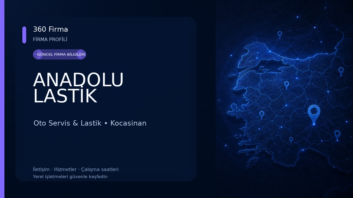 ANADOLU LASTİK Oto Servis & Lastik