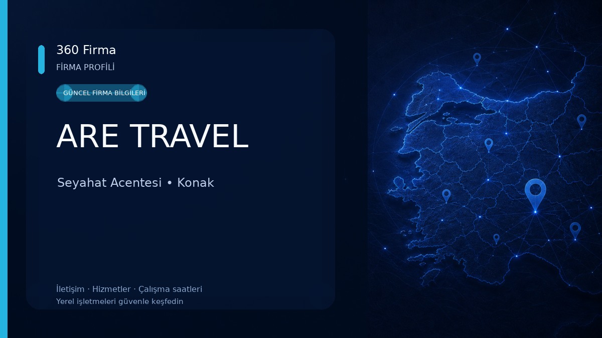 ARE TRAVEL Seyahat Acentesi