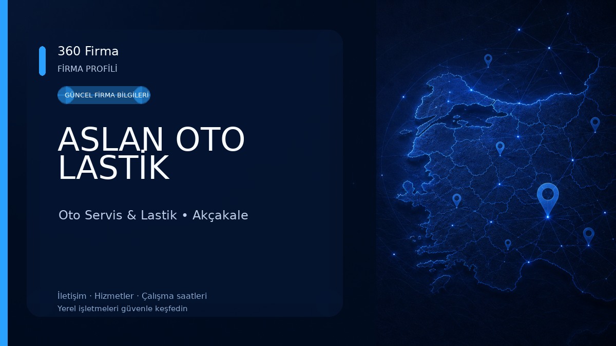 ASLAN OTO LASTİK
