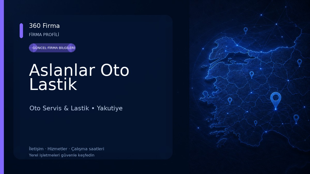 Aslanlar Oto Lastik Oto Servis & Lastik
