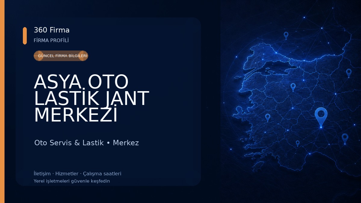 ASYA OTO LASTİK JANT MERKEZİ Oto Servis & Lastik