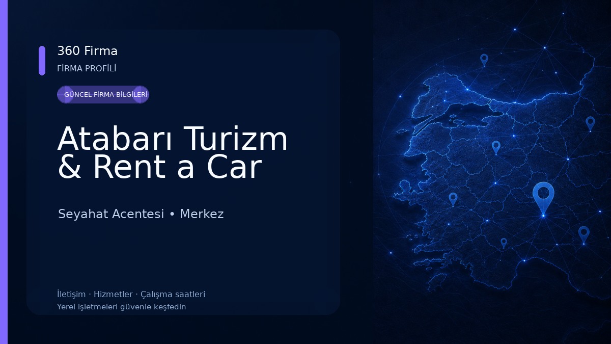 Atabarı Turizm & Rent a Car 