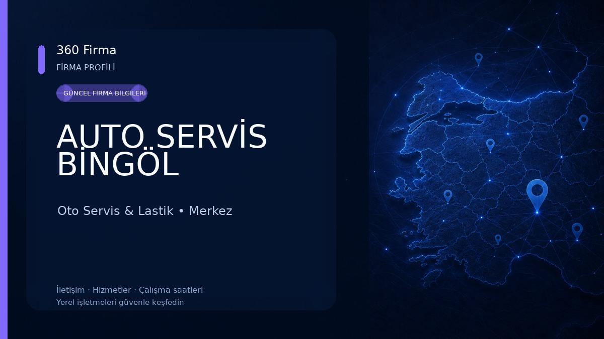AUTO SERVİS BİNGÖL Oto Servis & Lastik