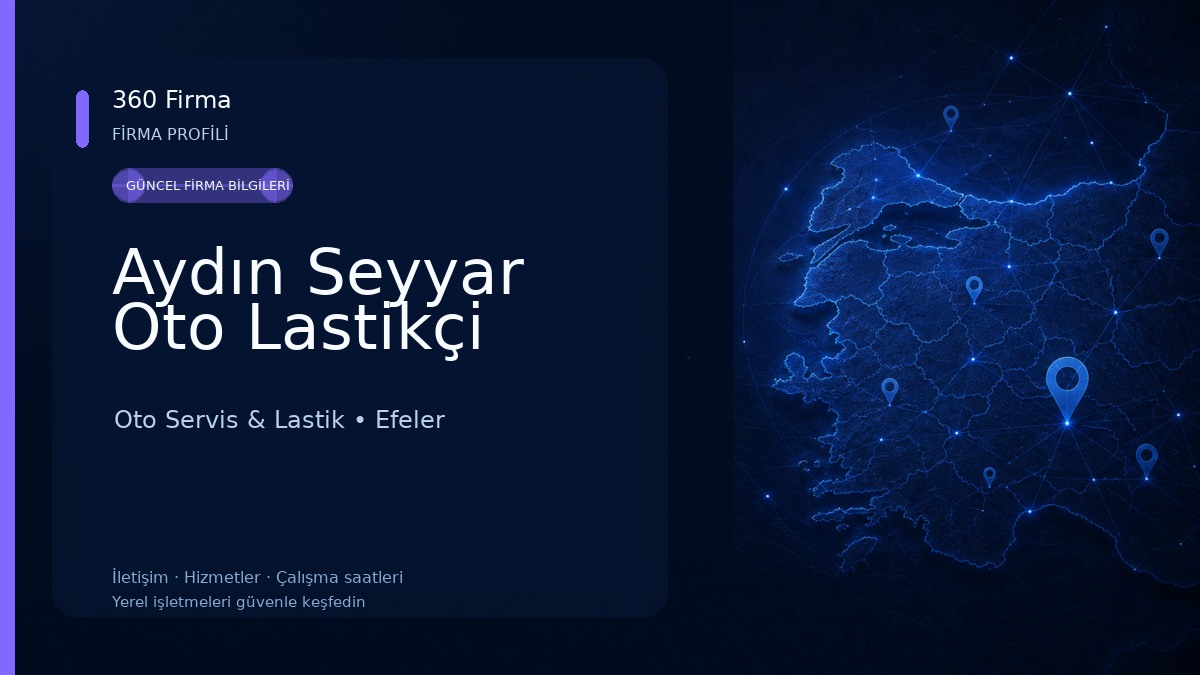 Aydın Seyyar Oto Lastikçi Oto Servis & Lastik