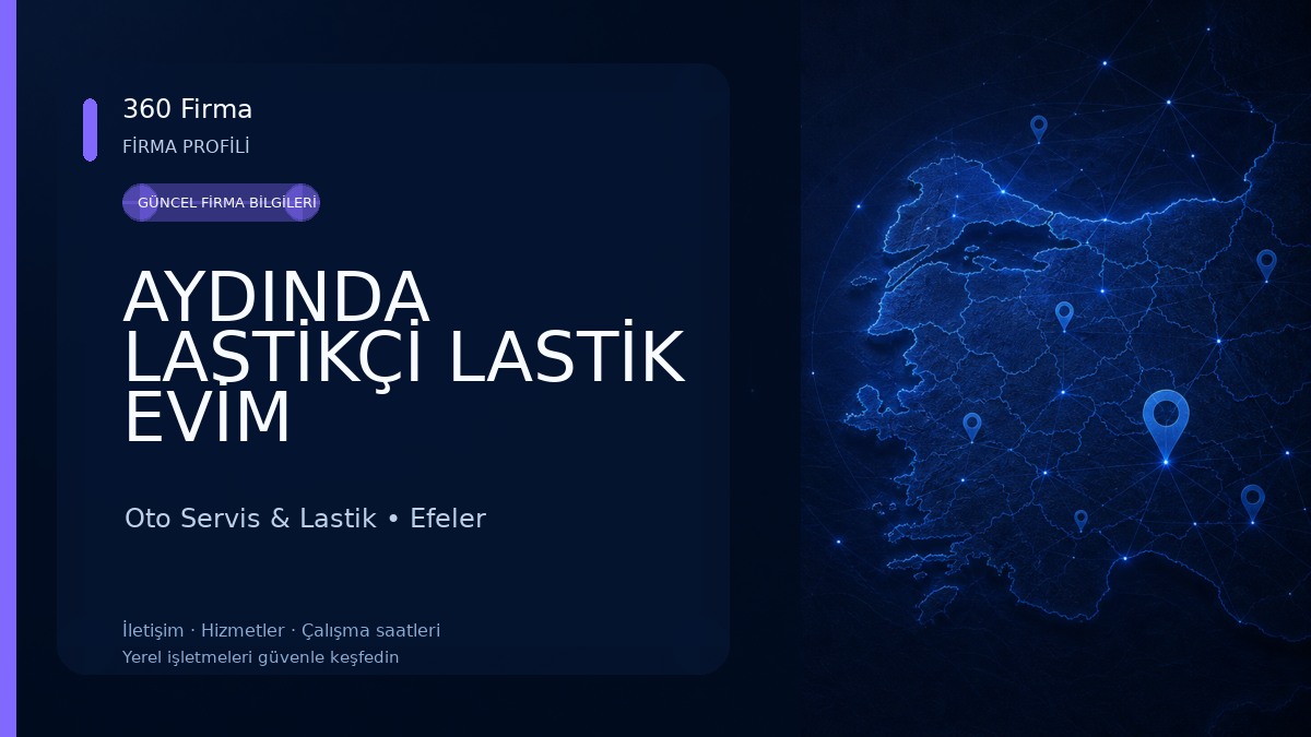 AYDINDA LASTİKÇİ LASTİK EVİM GOODYEAR LASTIK BAYİSİ. LASTİK TAMİR AYDIN Oto Servis & Lastik