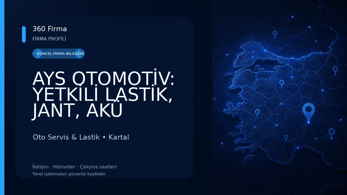 AYS OTOMOTİV: YETKİLİ LASTİK, JANT, AKÜ YETKLİ SATIŞ VE TAMİR SERVİSİ Oto Servis & Lastik