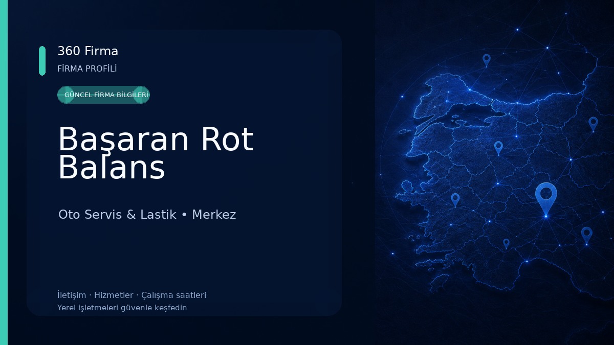 Başaran Rot Balans 