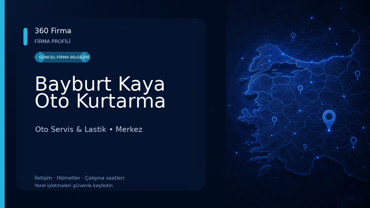 Bayburt Kaya Oto Kurtarma
