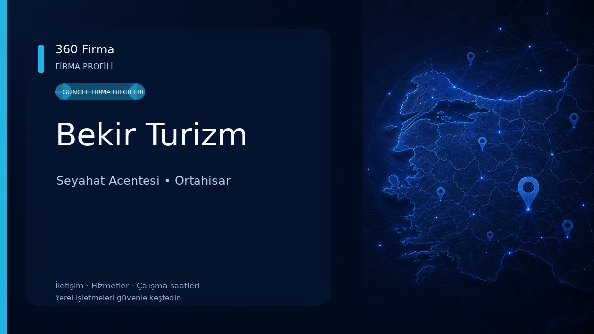 Bekir Turizm Seyahat Acentesi
