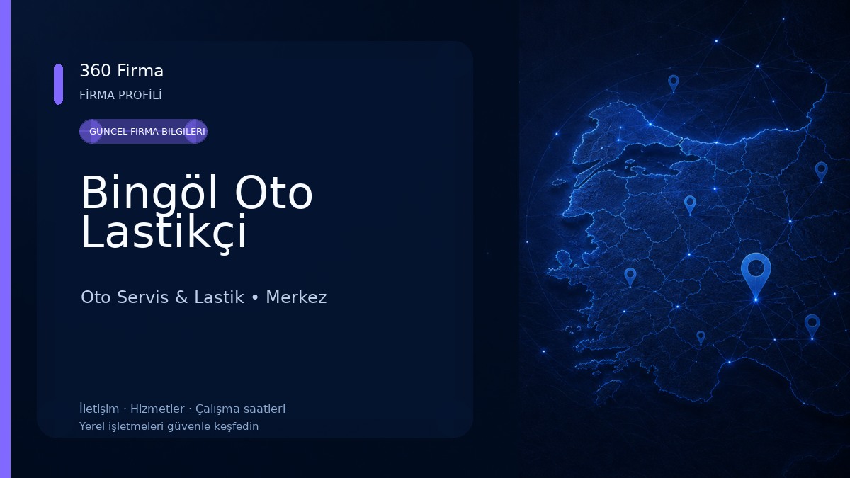 Bingöl Oto Lastikçi Oto Servis & Lastik