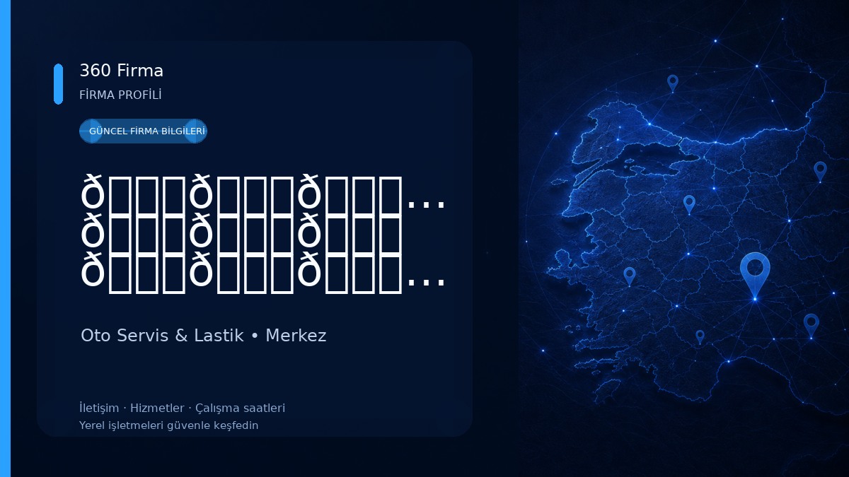 𝐁𝐎𝐘𝐋𝐔 𝐎𝐓𝐎 𝐉𝐀𝐍𝐓 𝐋𝐀𝐒𝐓İ𝐊 Oto Servis & Lastik