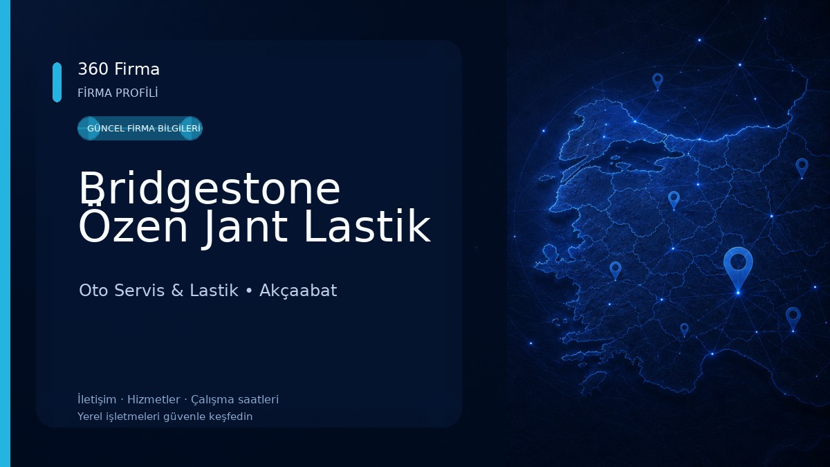 Bridgestone Özen Jant Lastik Oto Servis & Lastik