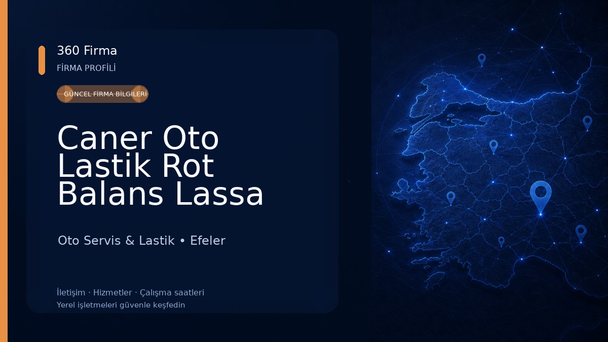 Caner Oto Lastik Rot Balans Lassa Bridgestone Kumho Varta Akü Castrol Yağ Değişim Servisi 