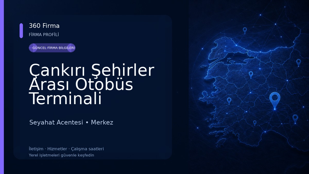 Çankırı Şehirler Arası Otobüs Terminali 