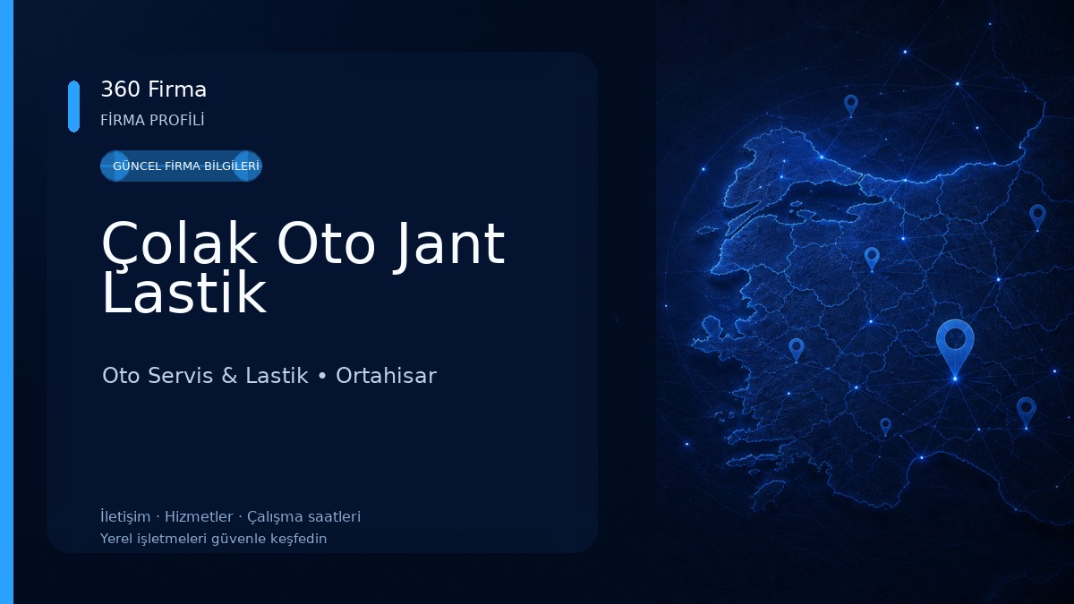 Çolak Oto Jant Lastik Oto Servis & Lastik