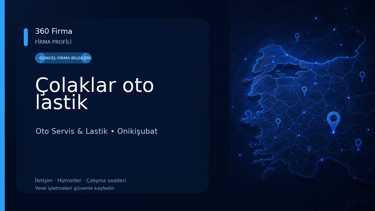 Çolaklar oto lastik Oto Servis & Lastik