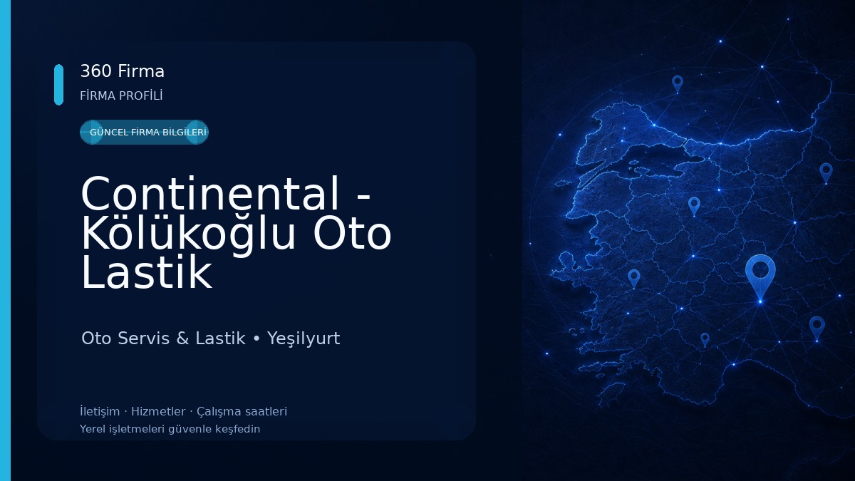 Continental - Kölükoğlu Oto Lastik Oto Servis & Lastik