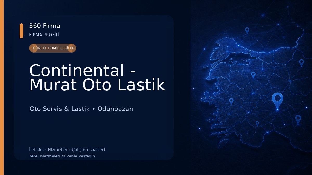 Continental - Murat Oto Lastik Oto Servis & Lastik