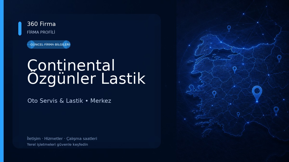 Continental Özgünler Lastik