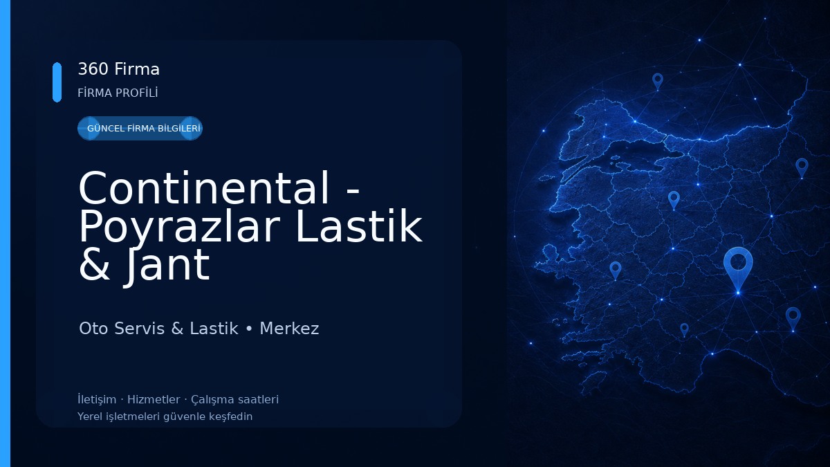 Continental - Poyrazlar Lastik & Jant