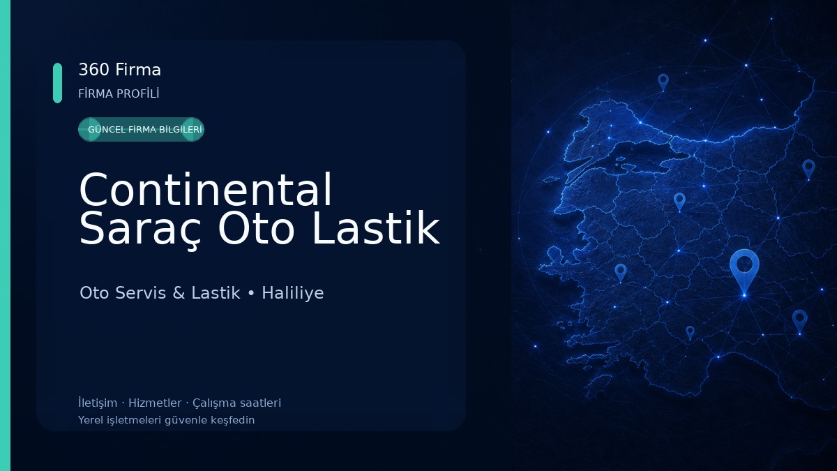 Continental Saraç Oto Lastik