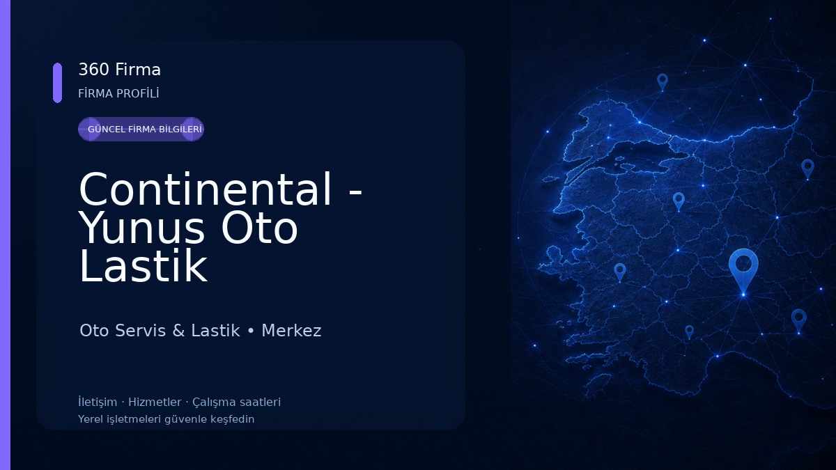 Continental - Yunus Oto Lastik Oto Servis & Lastik