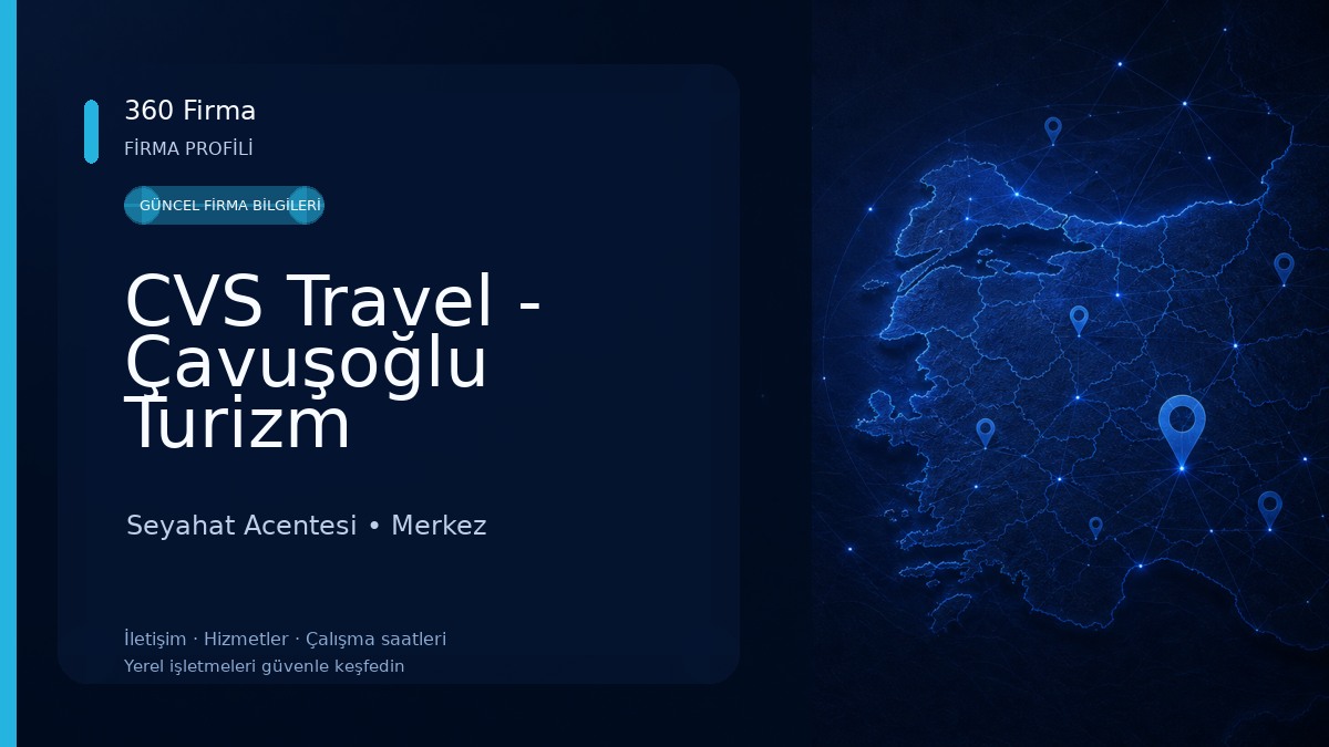 CVS Travel - Çavuşoğlu Turizm