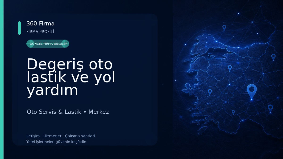 Degeriş oto lastik ve yol yardım Oto Servis & Lastik