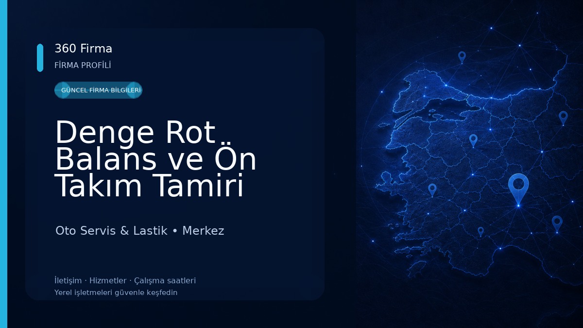 Denge Rot Balans ve Ön Takım Tamiri Oto Servis & Lastik