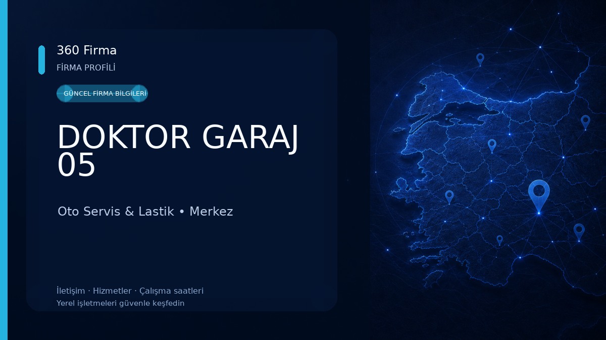 DOKTOR GARAJ 05 Oto Servis & Lastik