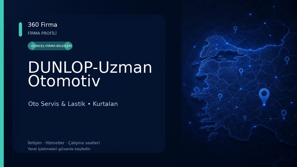 DUNLOP-Uzman Otomotiv Oto Servis & Lastik