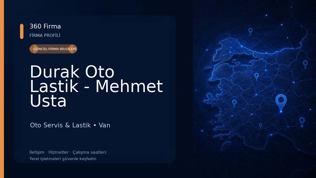 Durak Oto Lastik - Mehmet Usta 