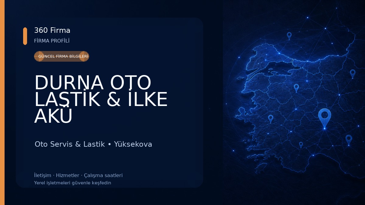 DURNA OTO LASTİK & İLKE AKÜ Oto Servis & Lastik