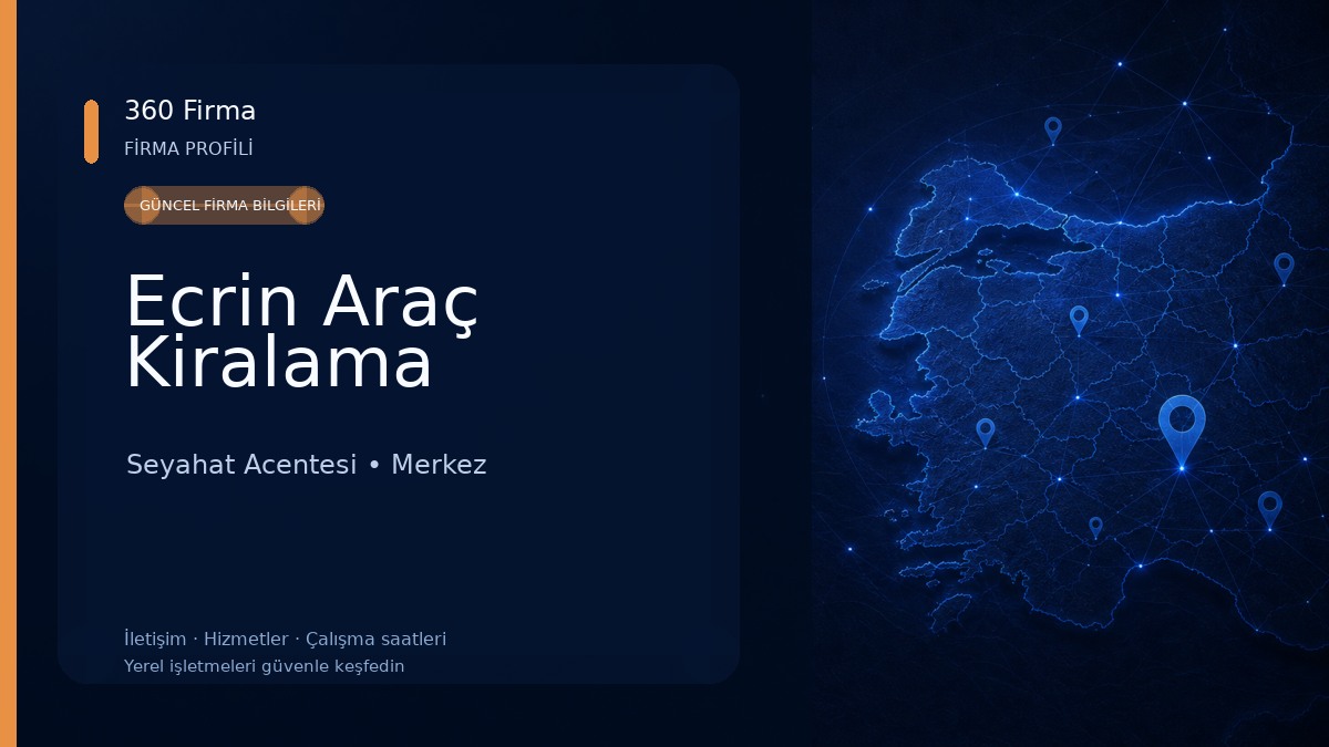 Ecrin Araç Kiralama