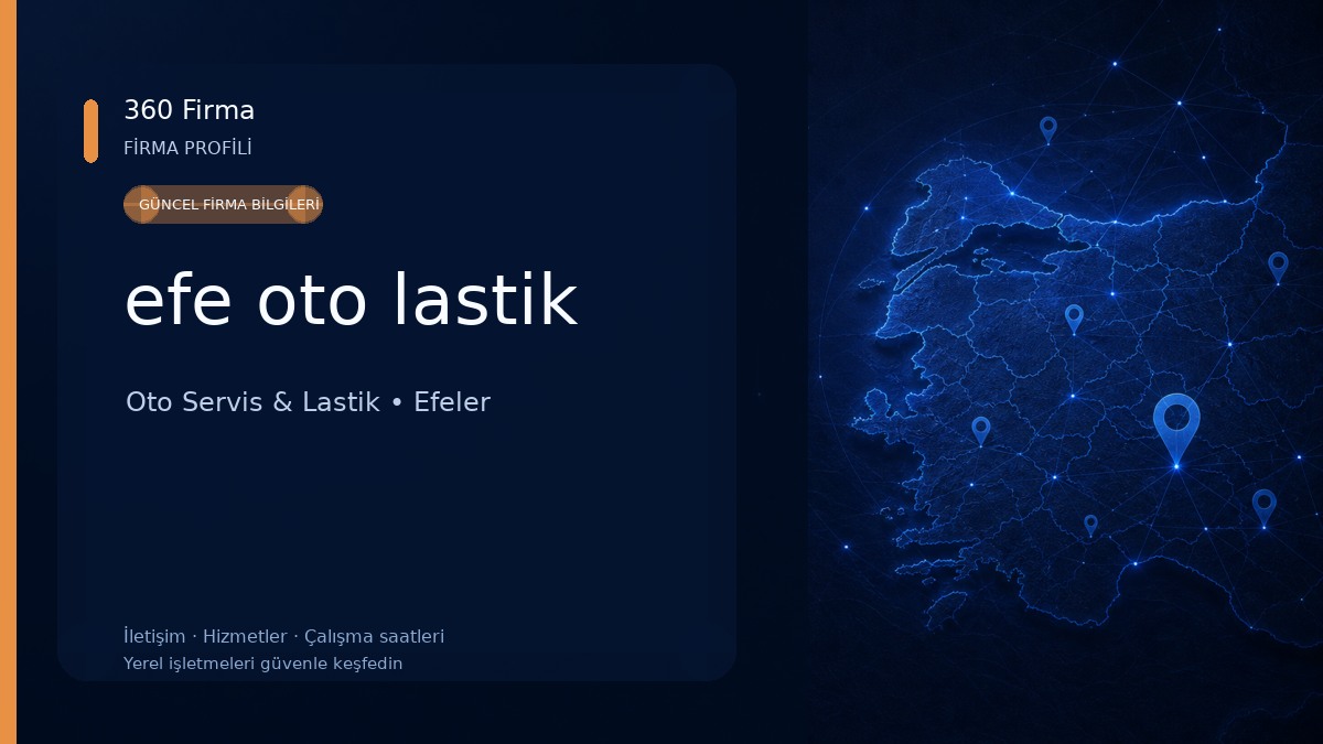 efe oto lastik