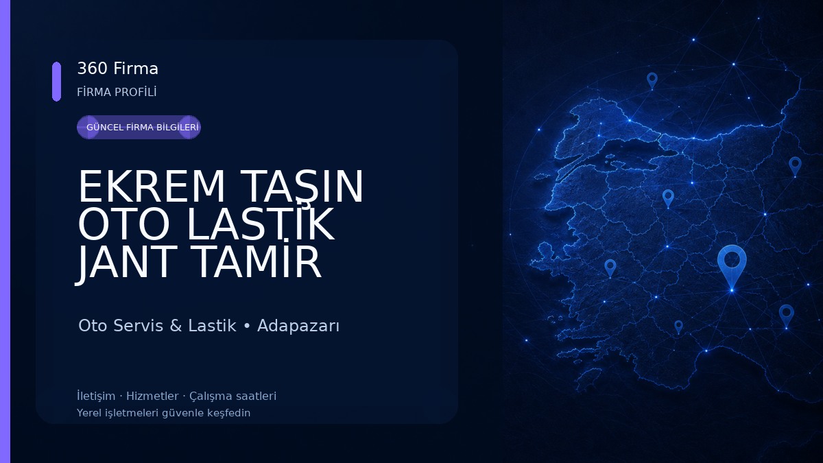 EKREM TAŞIN OTO LASTİK JANT TAMİR SERVİSİ Oto Servis & Lastik