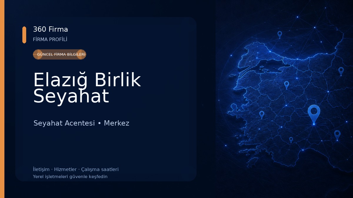 Elazığ Birlik Seyahat