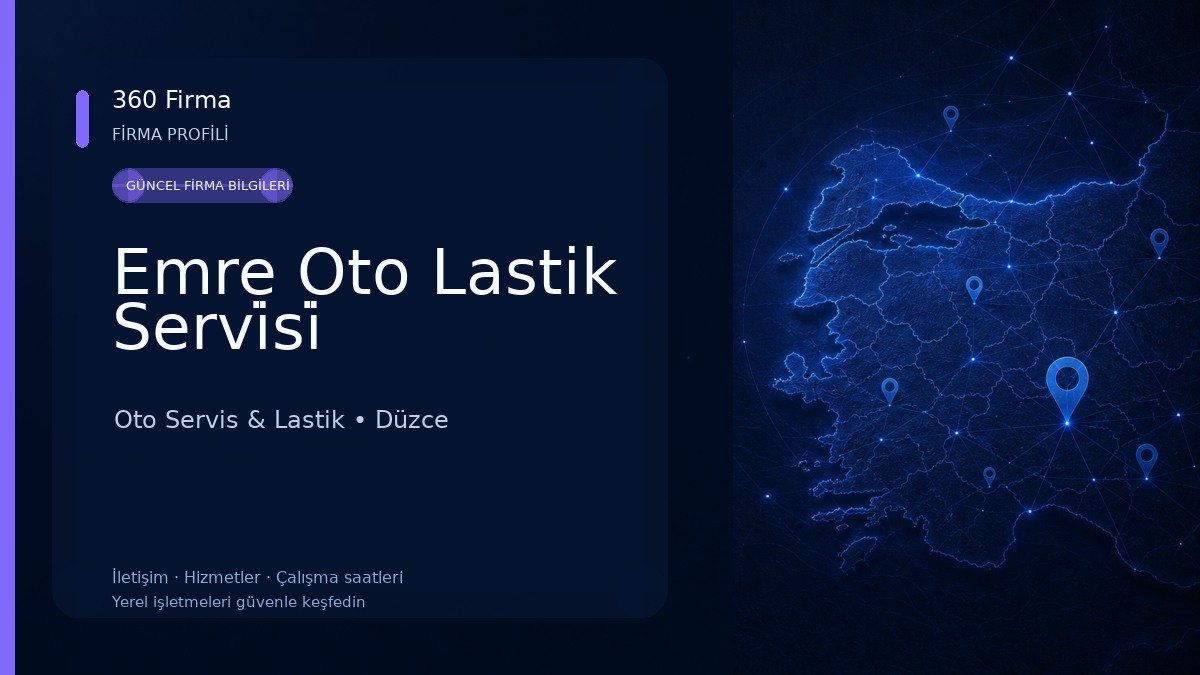 Emre Oto Lastik Servi̇si̇ Oto Servis & Lastik