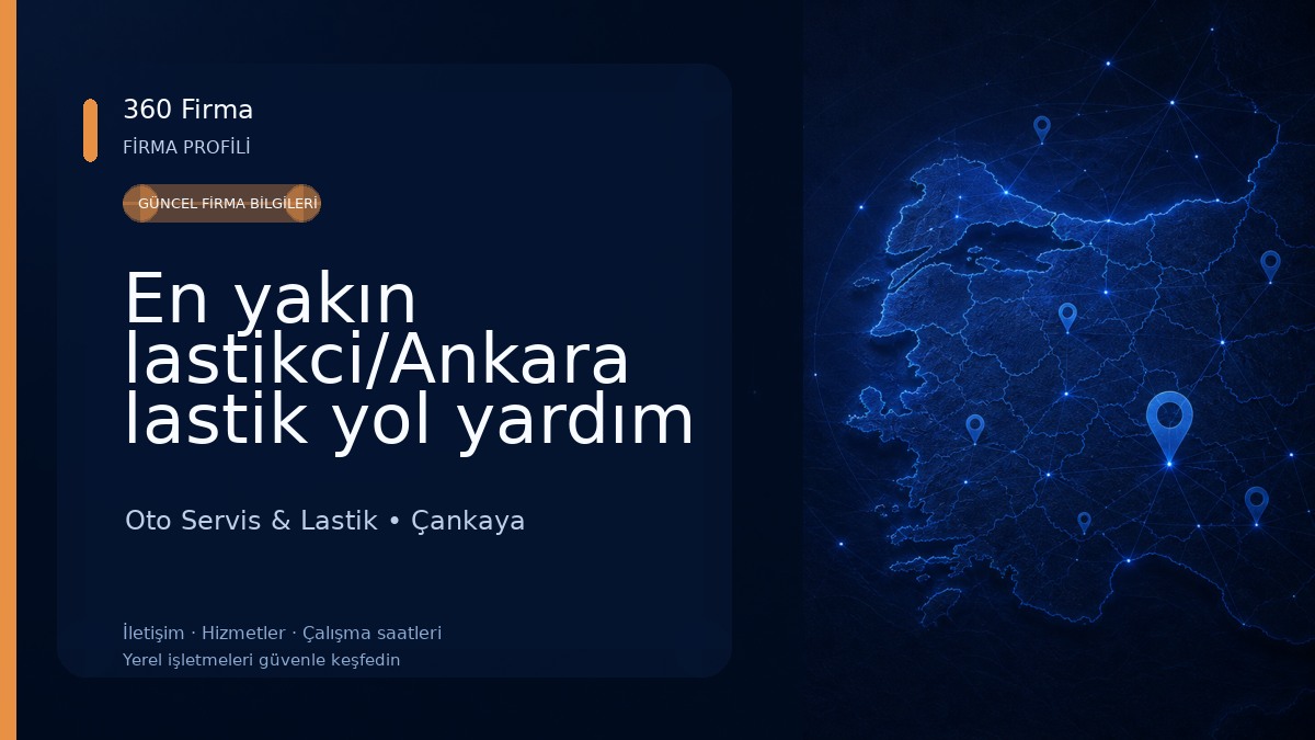 En yakın lastikci/Ankara lastik yol yardım Oto Servis & Lastik