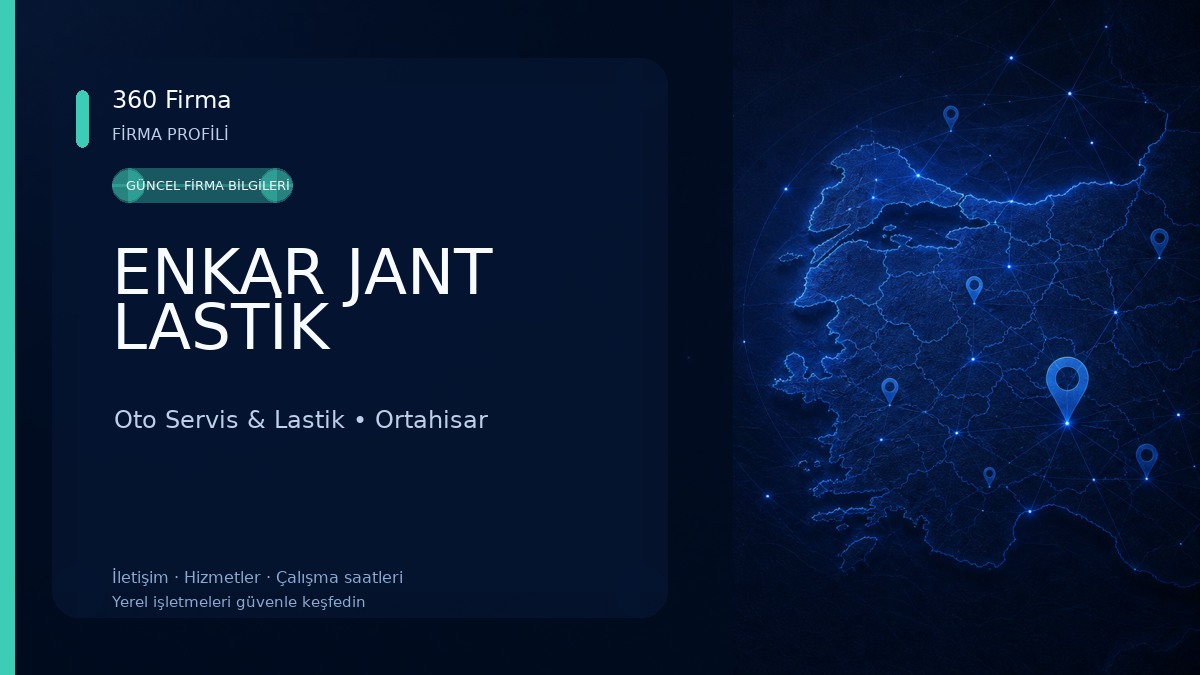 ENKAR JANT LASTİK Oto Servis & Lastik