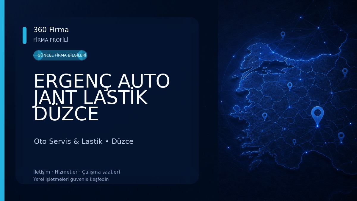 ERGENÇ AUTO JANT LASTİK DÜZCE Oto Servis & Lastik