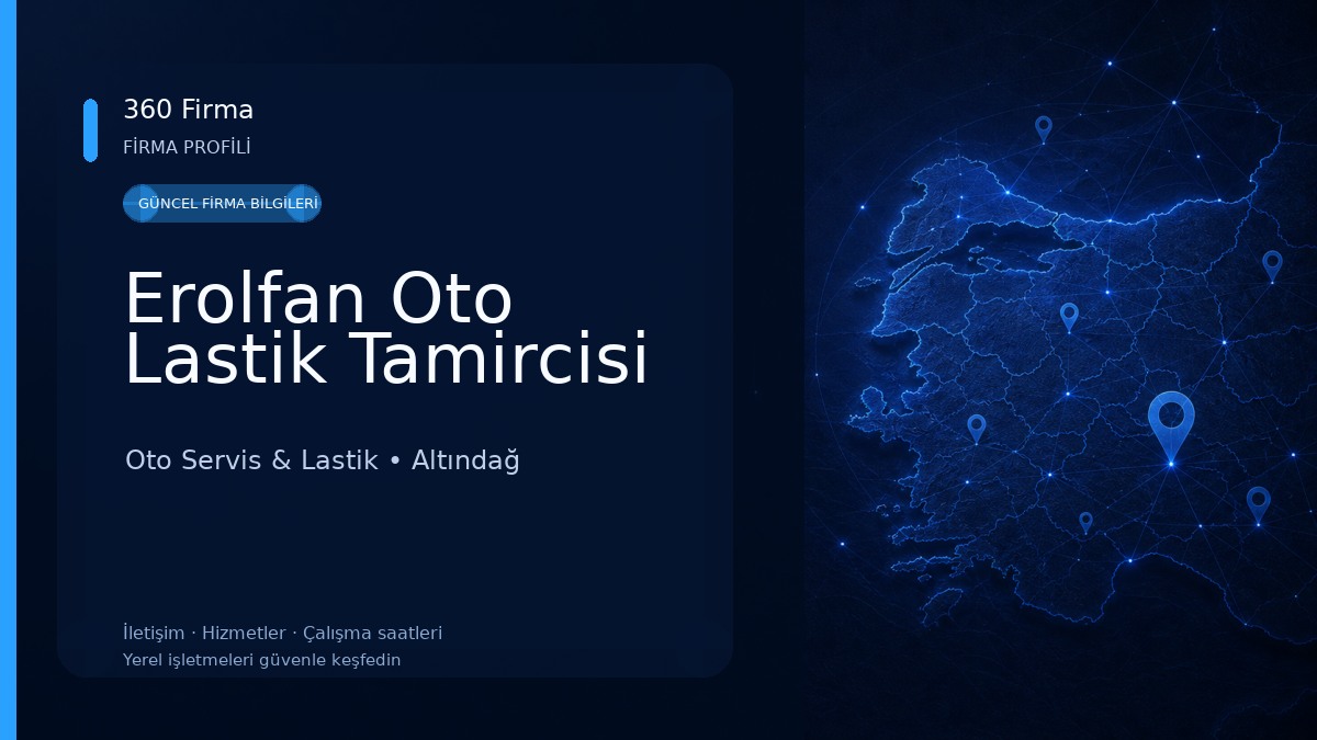 Erolfan Oto Lastik Tamircisi Oto Servis & Lastik